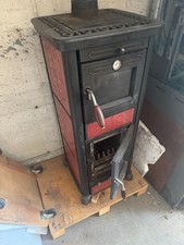 Stufa a legna con forno viva