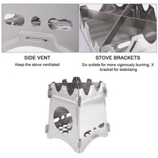  Stufa portatile pieghevole