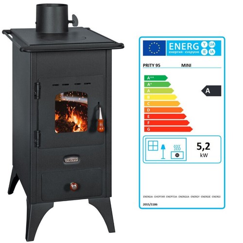 Stufa legna prity mini - stufa,