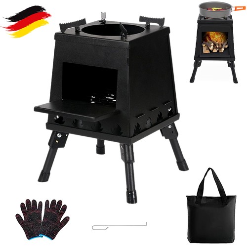 Mini stufa legna portatile - stufa,